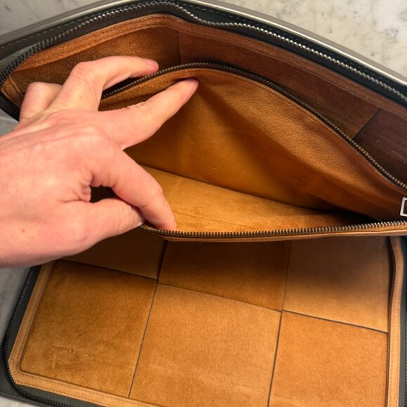 Bottega Veneta Arco Document Case in Intreccio Leather - Picture 6 of 8